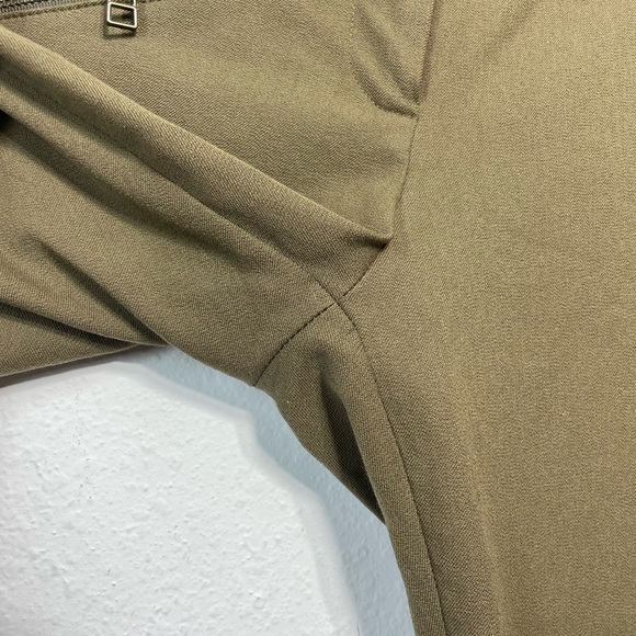 Veronica Beard Roxy Front Zipper Crop Ankle Moto Pants Size 4 Q45 - Picture 4 of 7